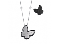 Collana Salvini Donna Frammenti D'Autore in Oro bianco Diamante 0.01 Ct 20067994 - 20067994
